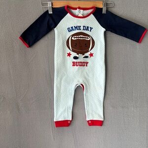 Baby Starters ‘Game Day Buddy’ Romper Size 9 Months